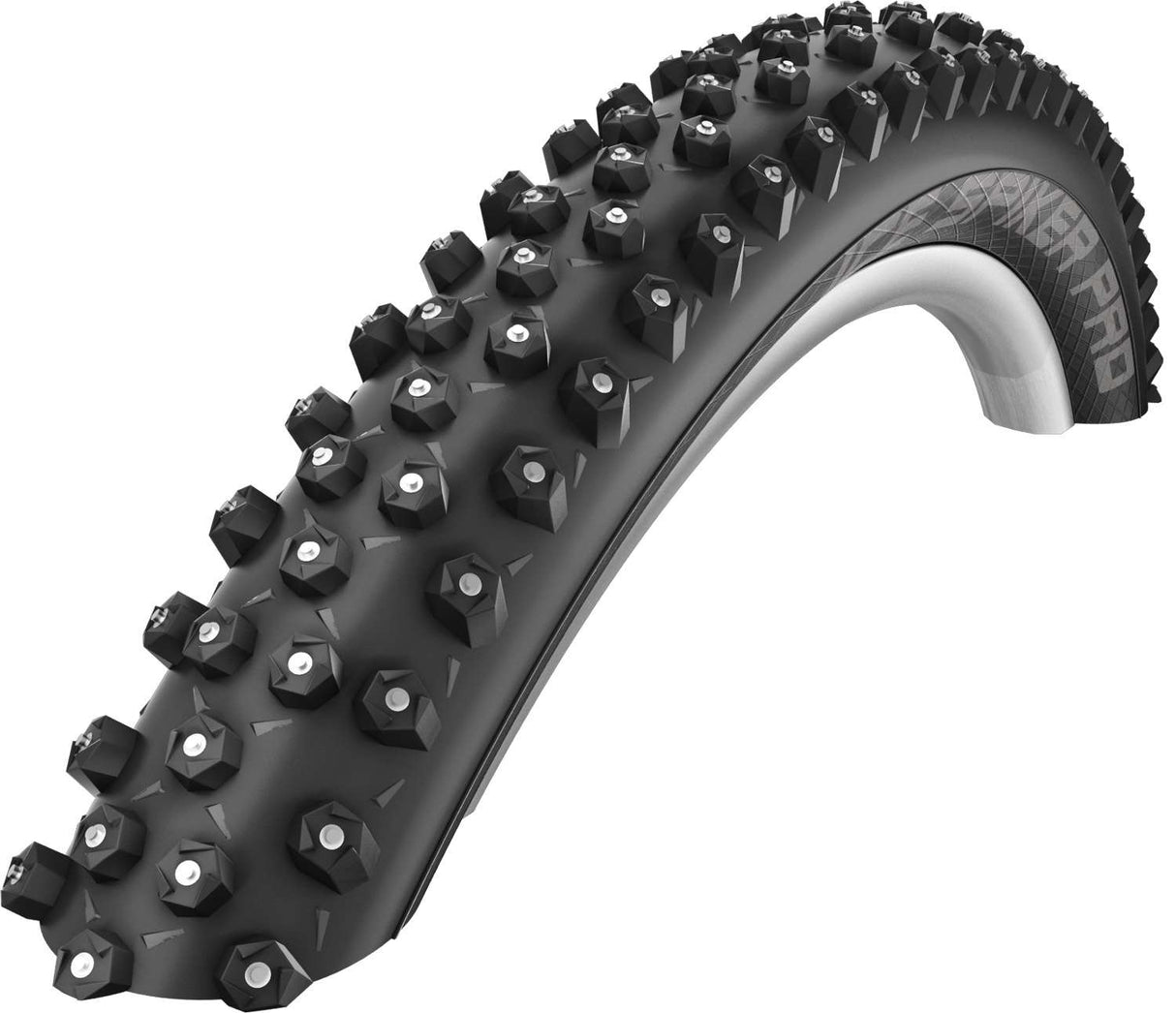 Schwalbe 27.5x2.25 (57-584) Ice Spiker Pro Raceguard (378 Spikes) Black thread 11100939