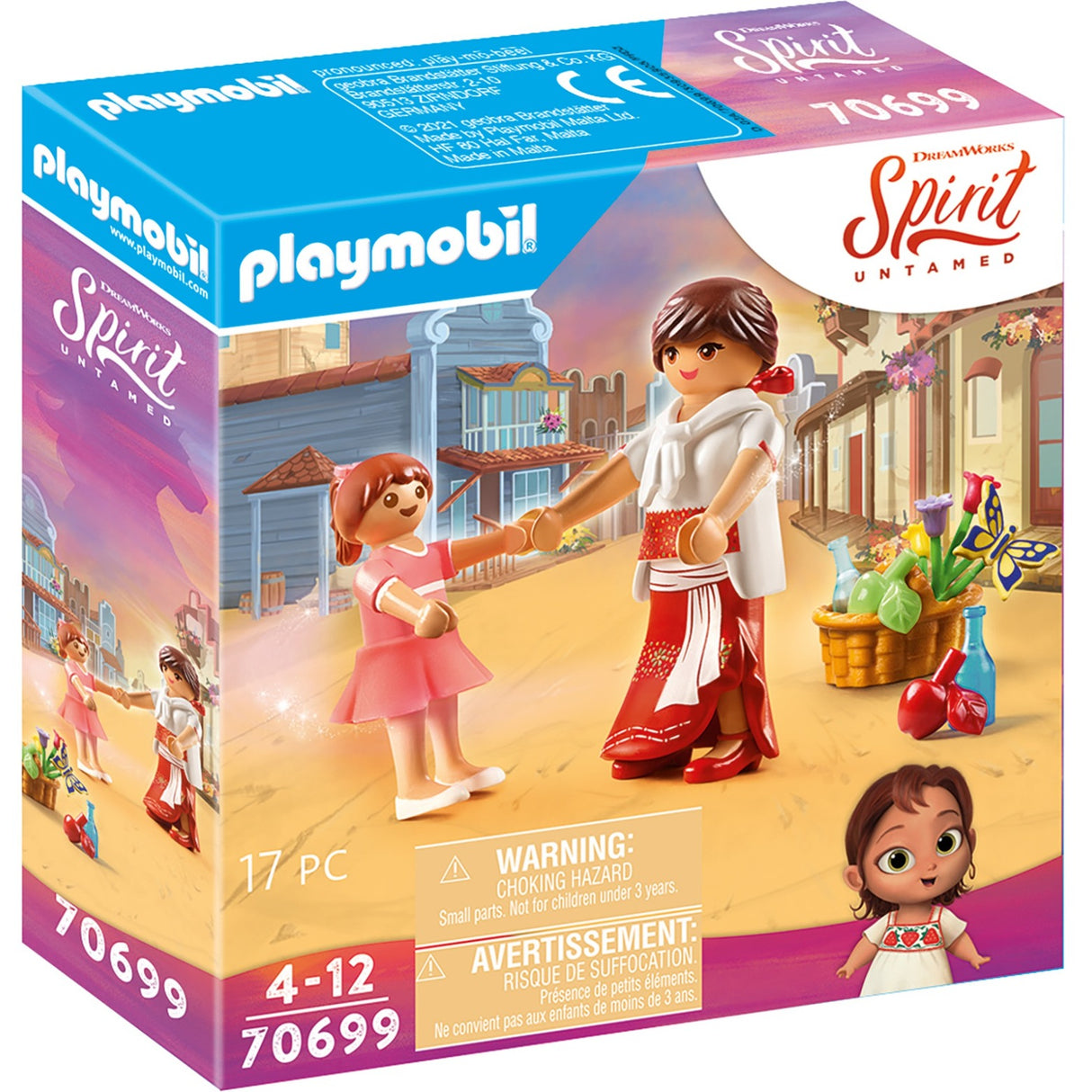 Playmobil spirit - giocattolo costruibile del giovane fortunato milagro (70699)