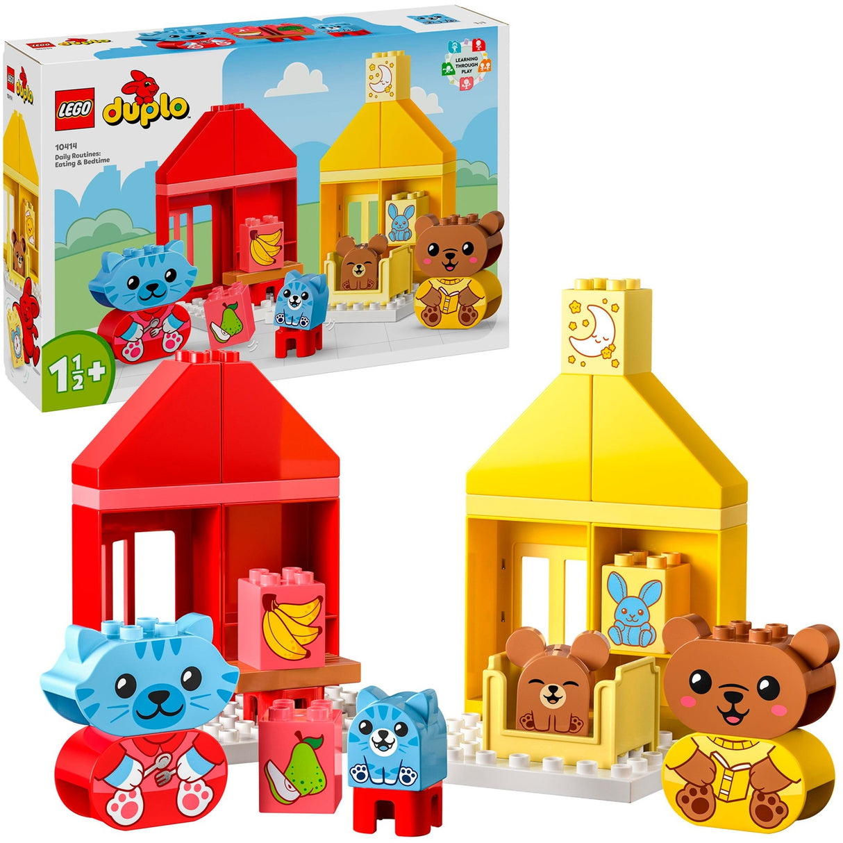 Lego Duplo LEGO DUPLO 10414 Mo Chéad Nósanna Laethúla Ag ithe agus ag codladh