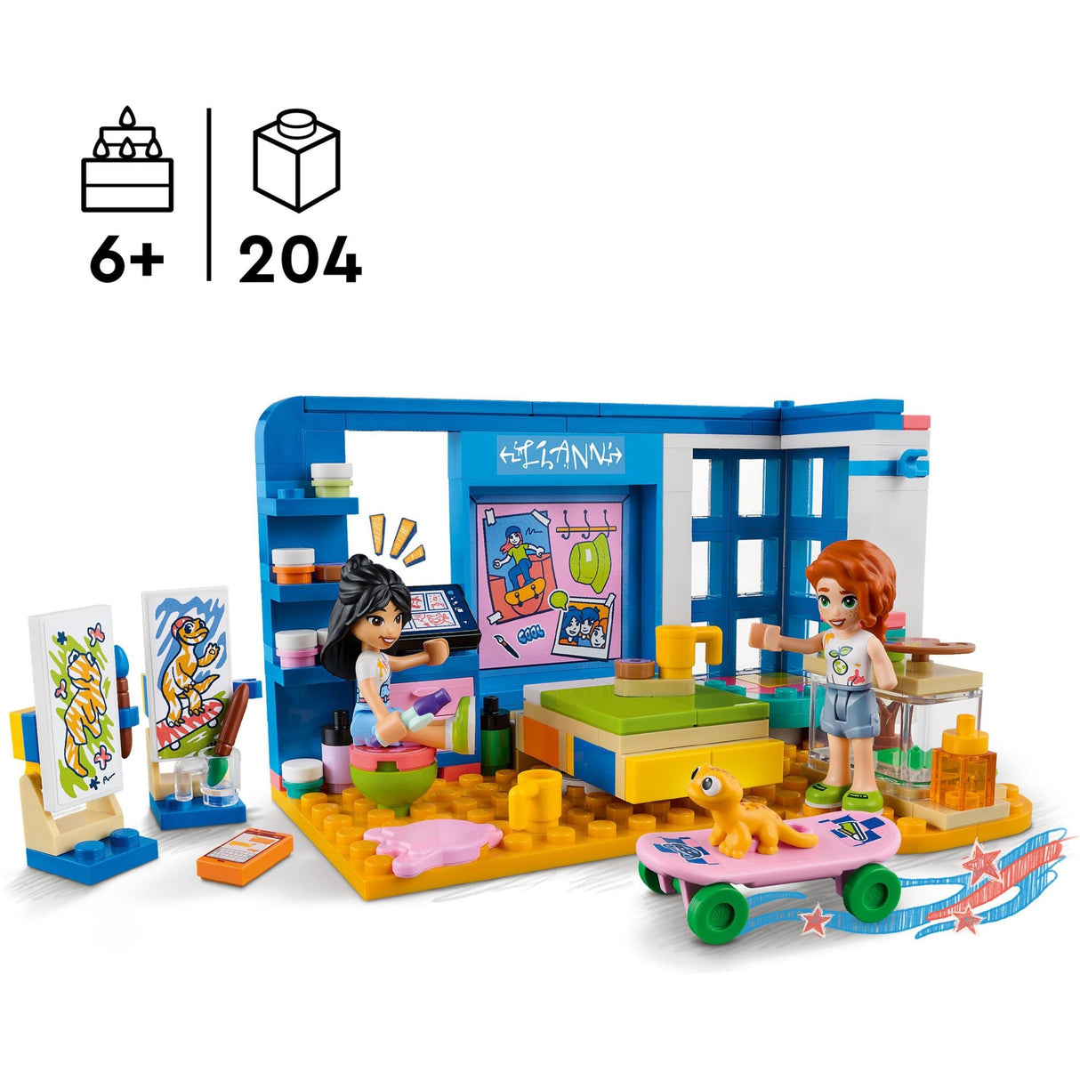 LEGO LEGO Amis 41739 Liann's Room