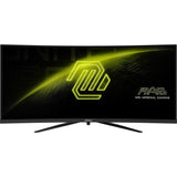 Msi mag 342cqr e2 34 curved ultrawide gaming monitor (zwart, 2x hdmi, displayport, 180 hz)