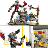 Lego superhelte 76314 kaptajn amerika borgerkrig actionscene