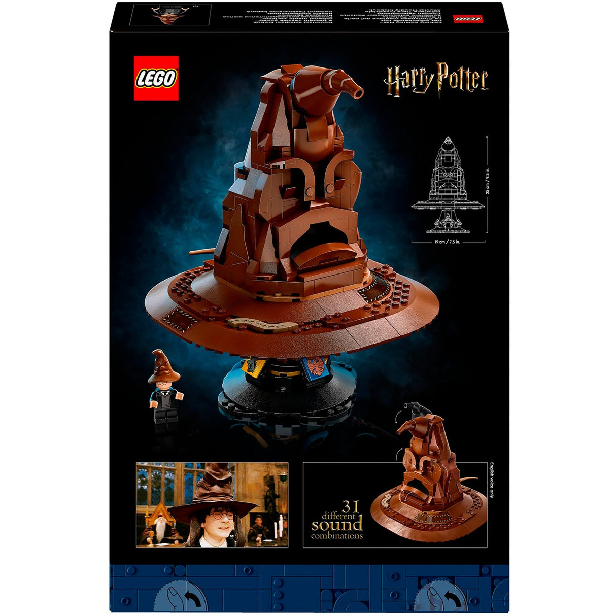 Lego harry potter 76429 ag caint hata sórtála + fuaim