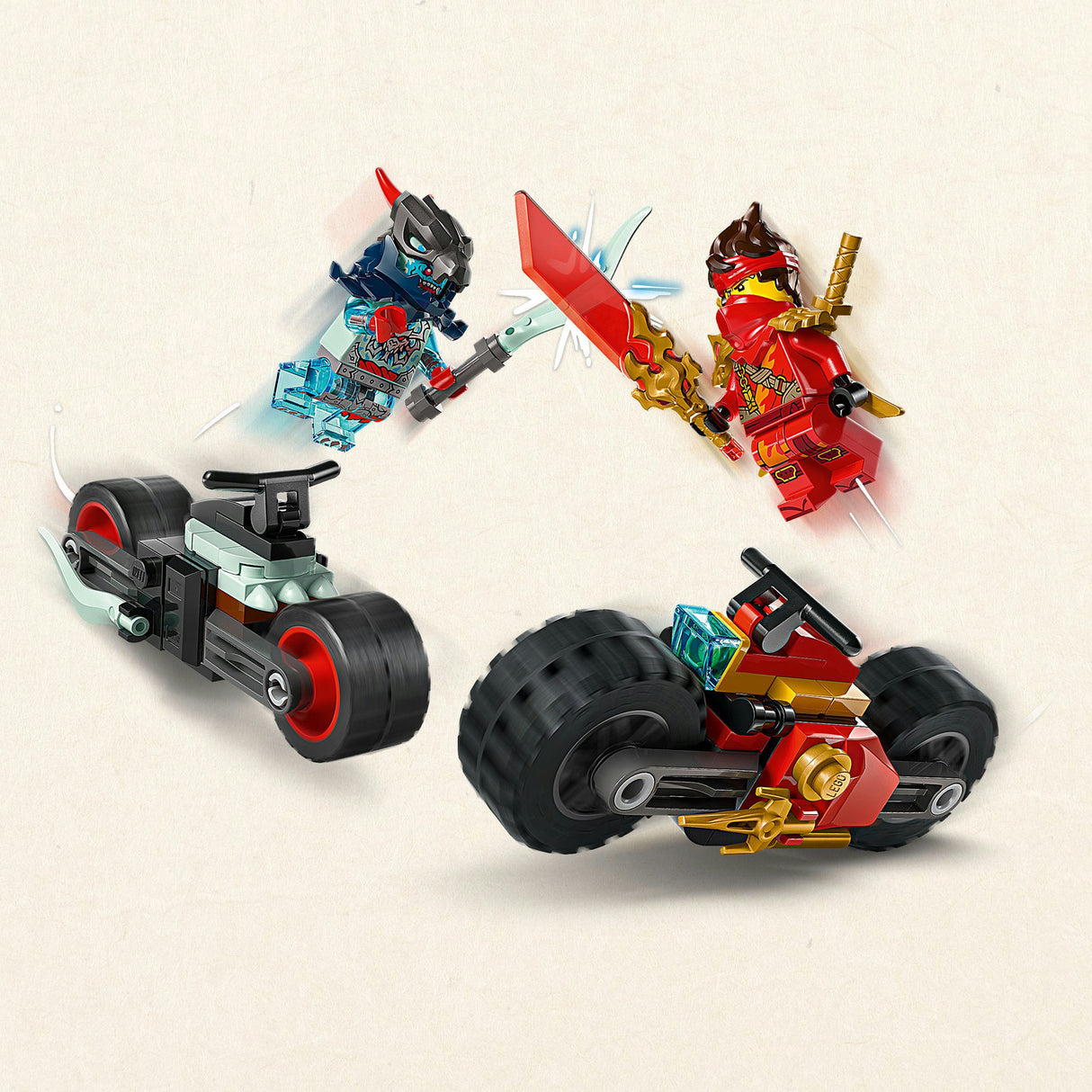 Lego ninjago 71838 kais motorcykelrace