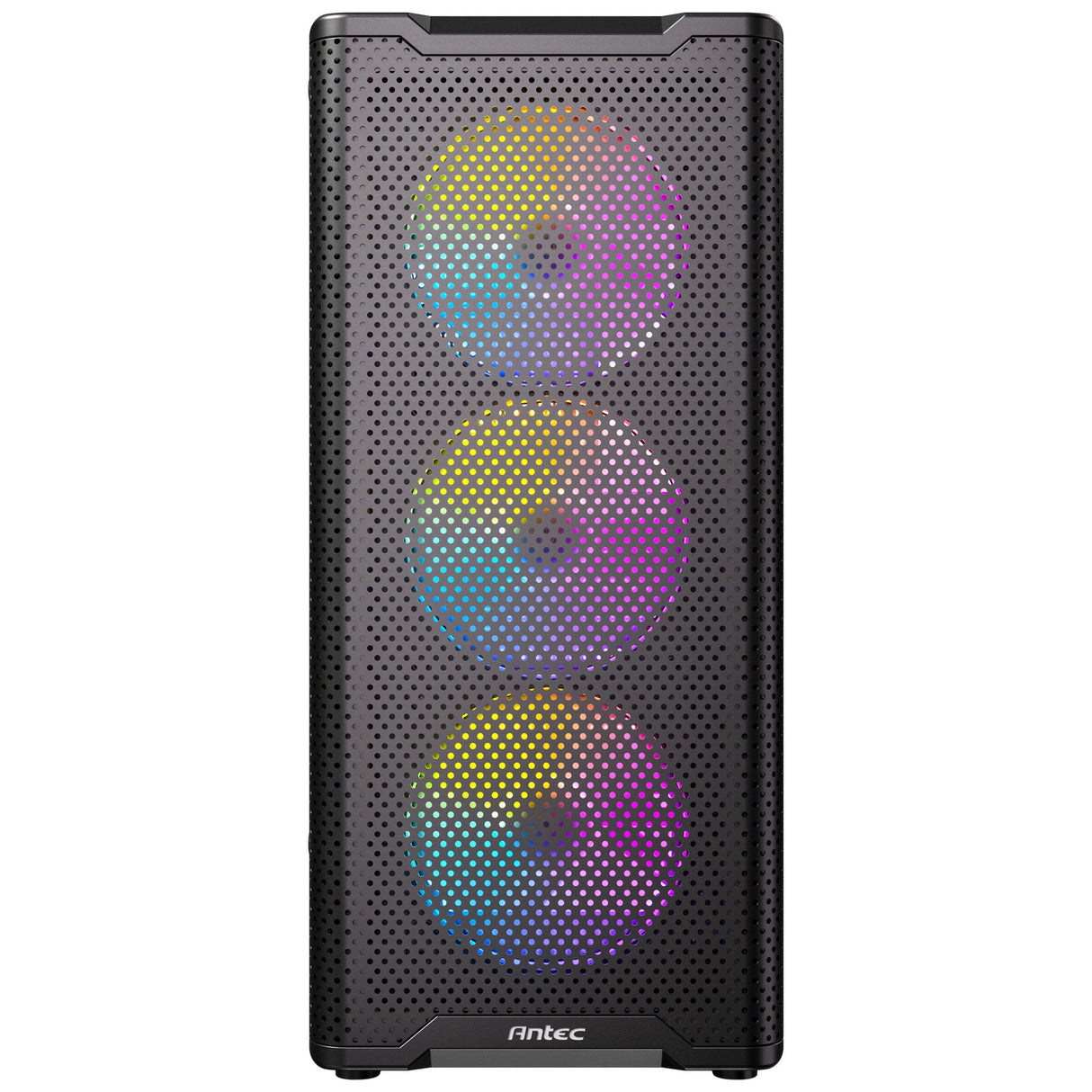 Custodia midi tower Antec vx310 argb (nera | 3x usb-a | vetro temperato)