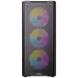 Custodia midi tower Antec vx310 argb (nera | 3x usb-a | vetro temperato)