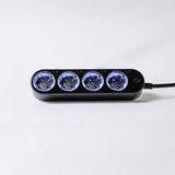 Shelly Power Strip Gen4 Power Strip (Black, Wi-Fi, Bluetooth, Zigbee)
