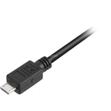 Sharkoon USB-A 2.0 > kábel micro USB-B (čierny, 1,5 metra)