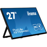 Iiyama ProLite T2755MSC-B1 27 touchscreen monitor (black, HDMI, DisplayPort, 2x USB-A)