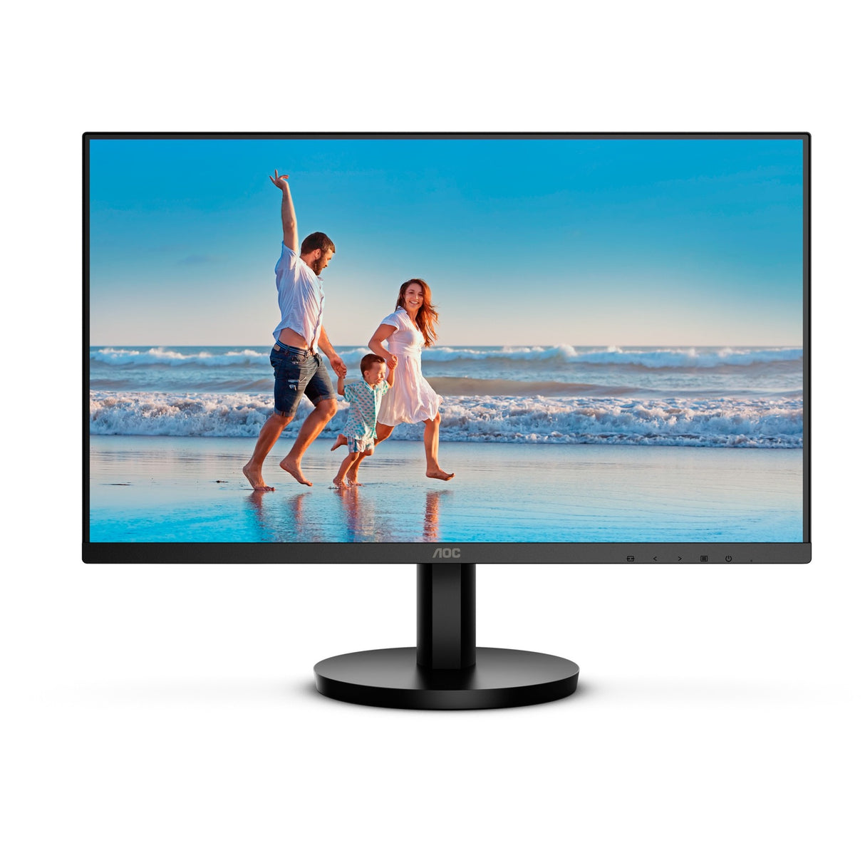 Moniteur Aoc 24b3ca2 24 (noir, 100 Hz, HDMI, USB-C, audio, synchronisation adaptative)