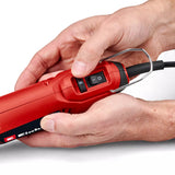 Einhell tc-mt 150 e grinding engraving machine engraving machines (red black, incl. 117-piece accessory set in practical storage box)