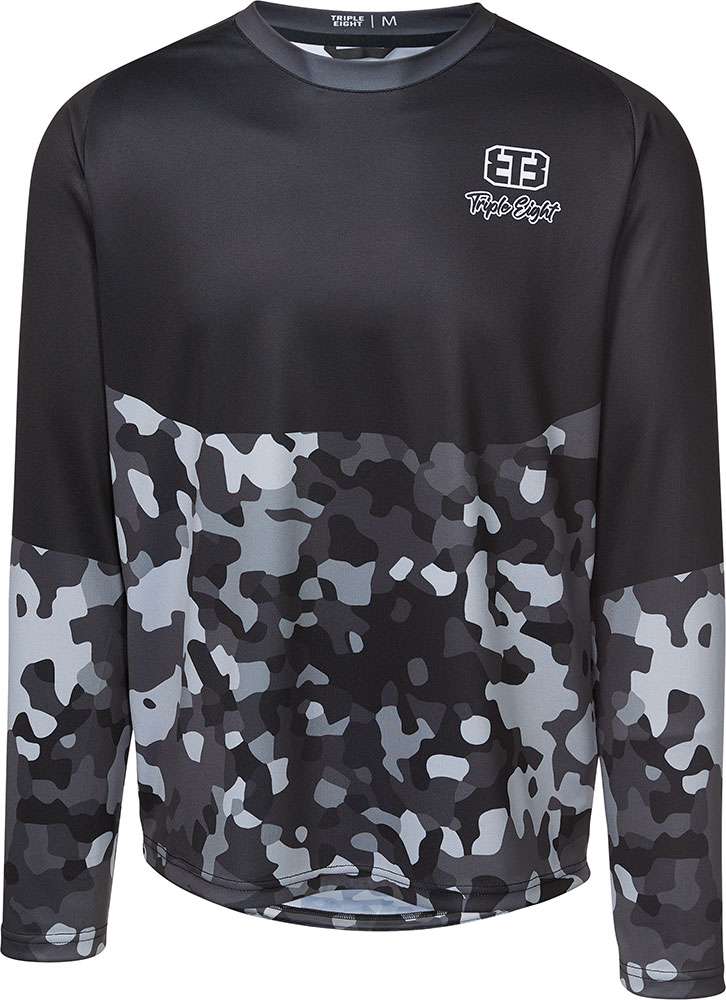 Triple eight camo - mtb long sleeve jersey