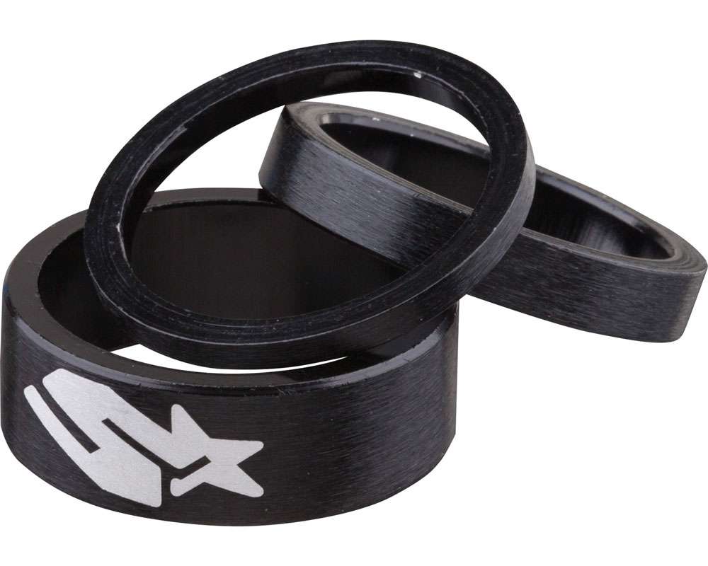 Spank spacer kit-set black