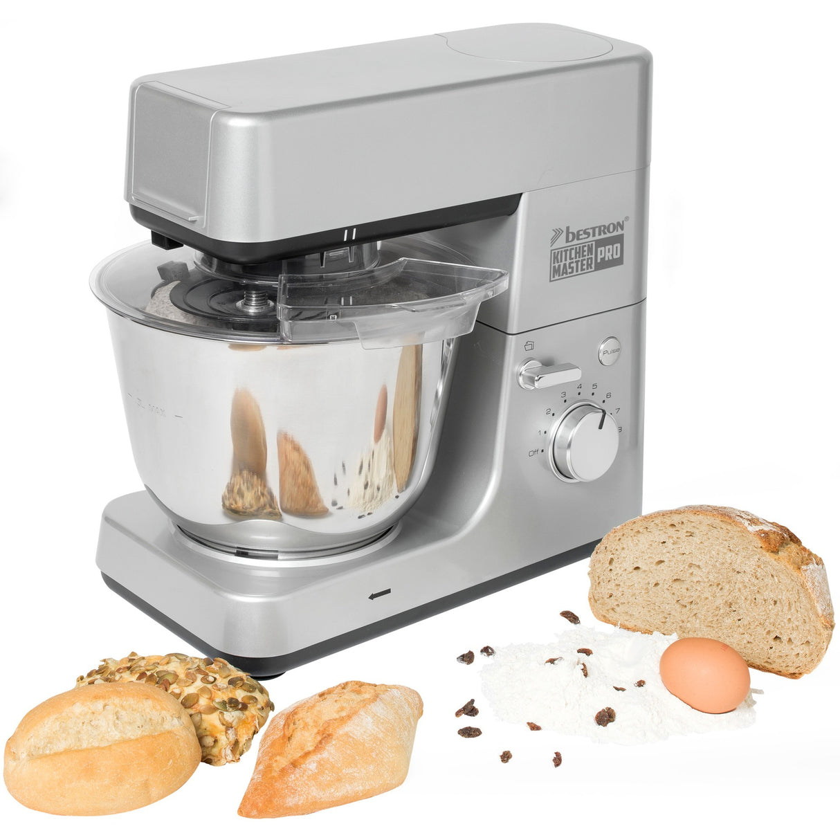 Bestron AKM1600S 4-in-1 Food Procesor Kitchen Pro