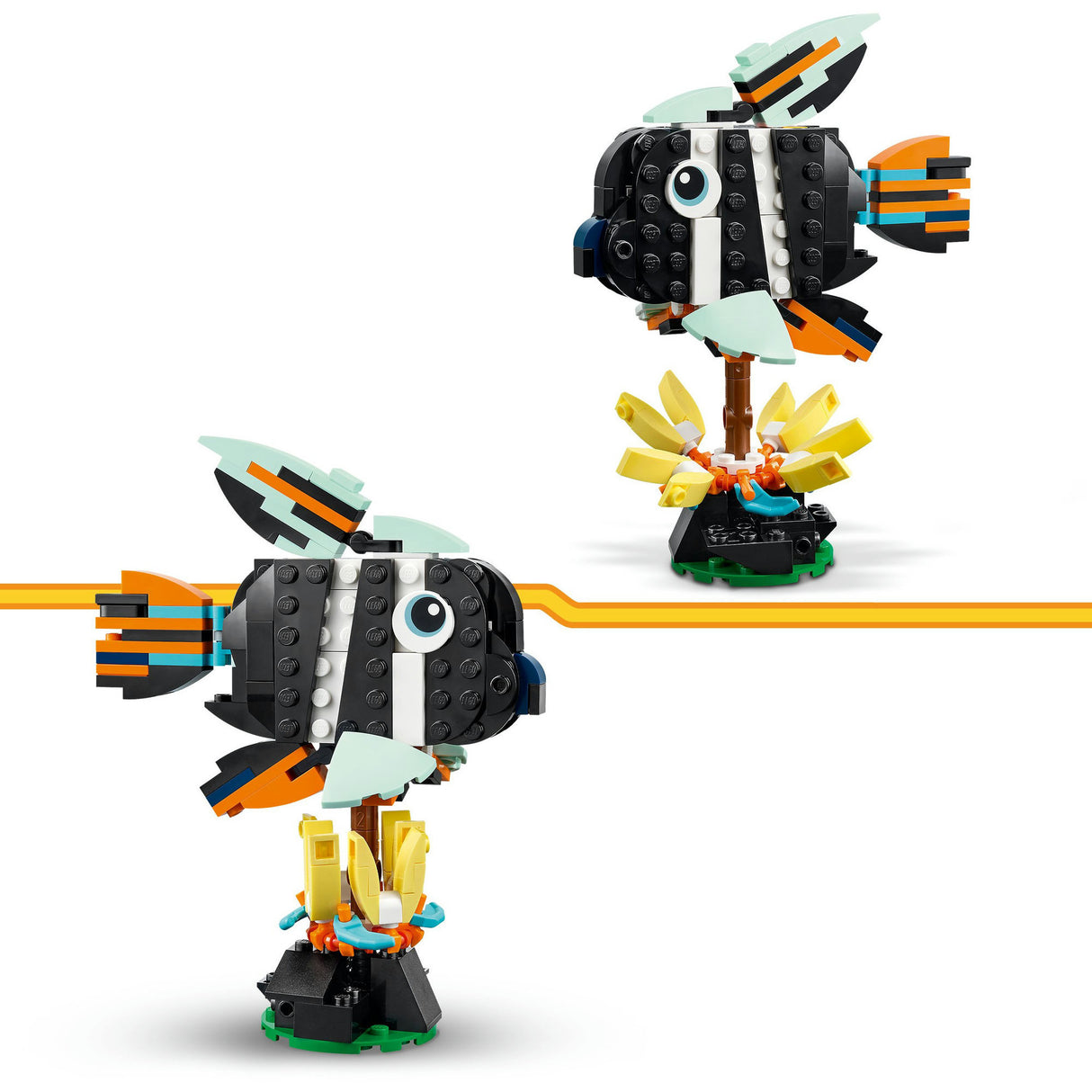 Lego Creator 31173 animaux sauvages : toucan tropical
