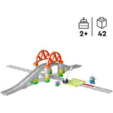 Lego Duplo Town 10426 Train Bridge and Tracks Expansion Set