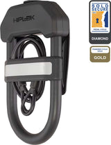 Hiplok dxc with clip and cable - portable u-lock
