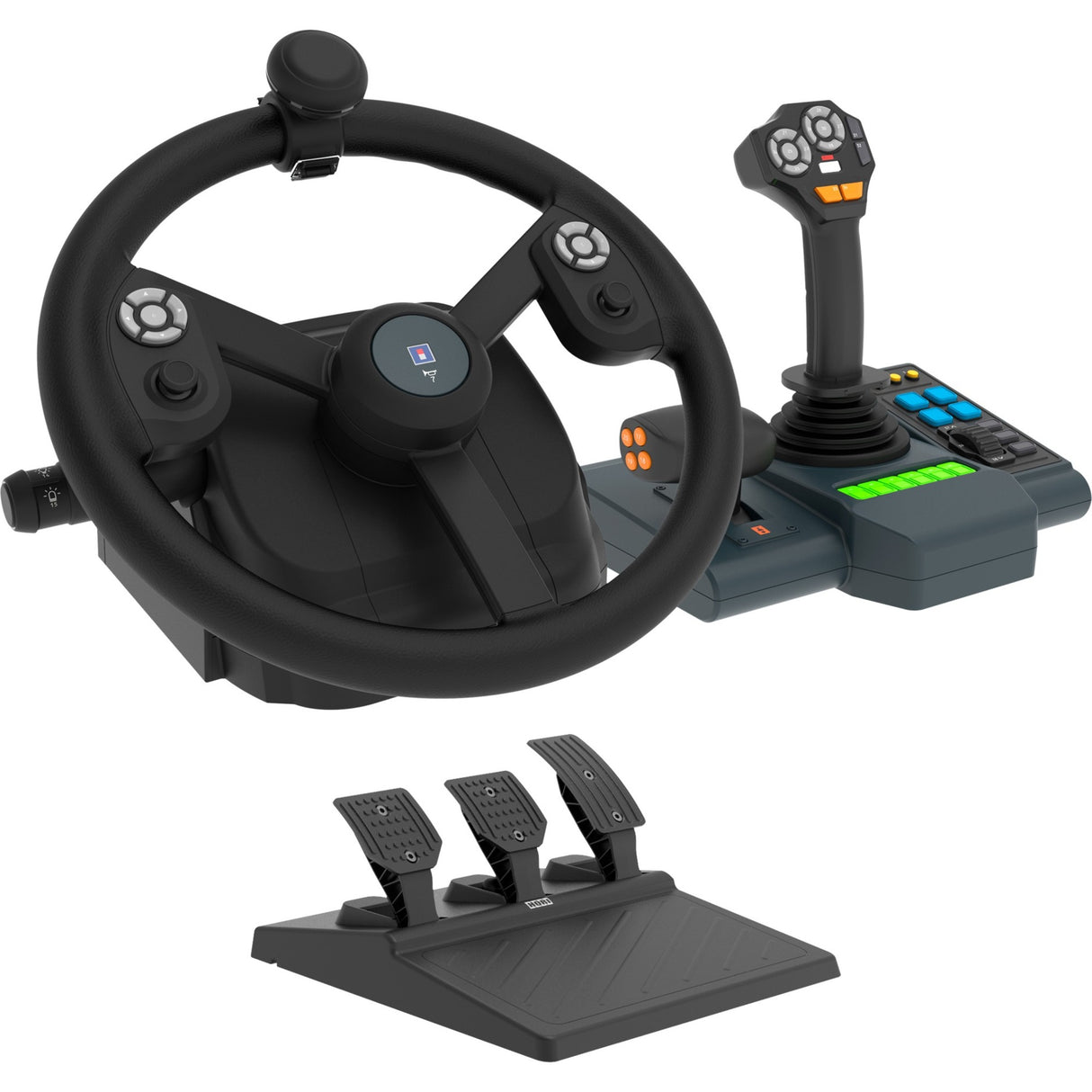 Hori farming vehicle control system simulator set (black)