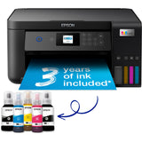Epson EcoTank ET-2850 A4 Multifunction Wi-Fi Printer with Ink Tank All-in-One Inkjet Printer (Black, Scan, Copy, Wi-Fi, Up to 3 Years Ink Included)