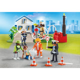 Playmobil figurák - az én figuráim: mentőakciós építőjátékok (70980)