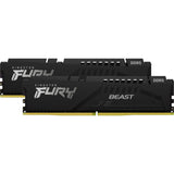 Kingston Fury 32 GB DDR5-5600 (2x 16 GB) Memory Kit (Black, KF556C40BBK2-32, Beast, XMP)