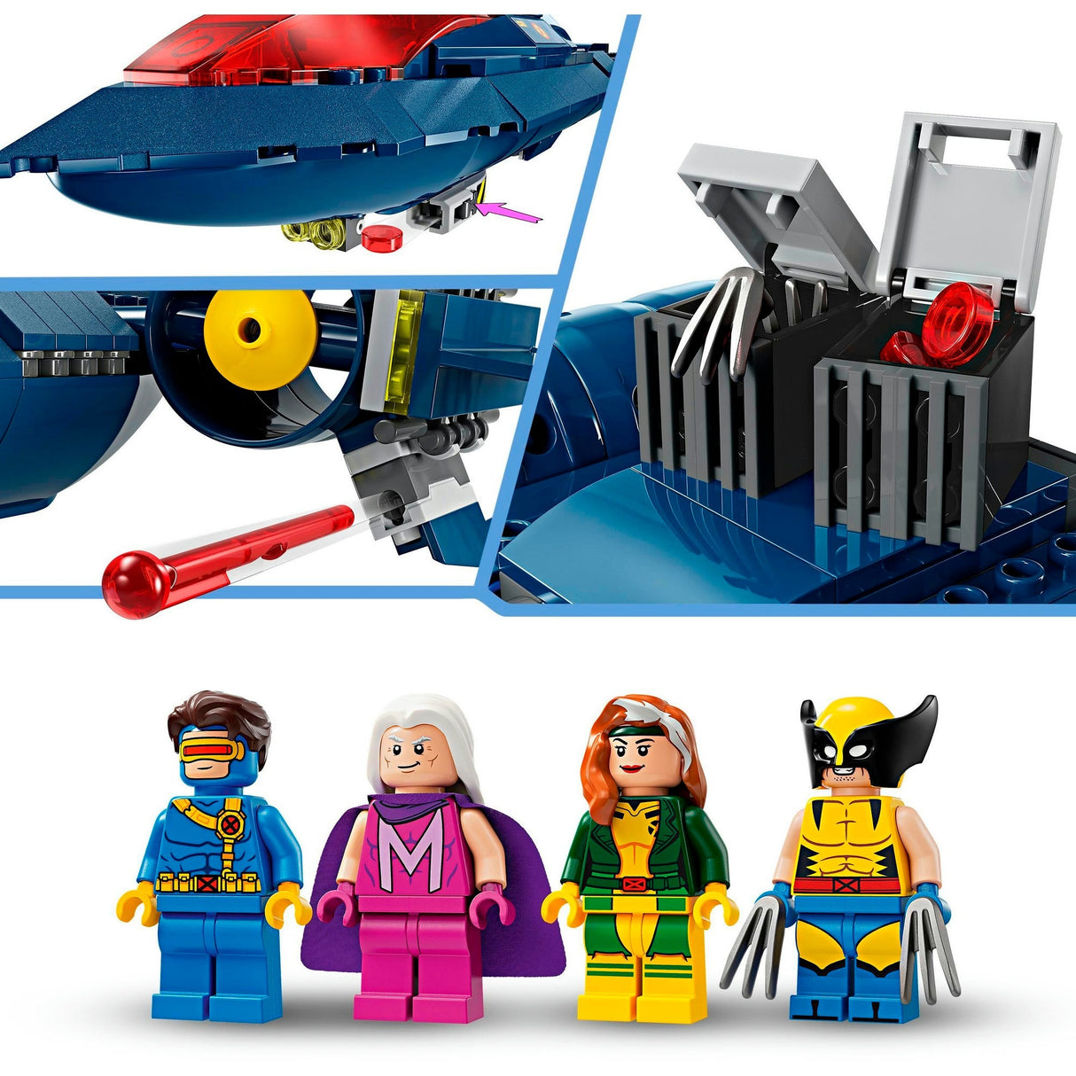 Lego Lego Super Helden 76281 x-Männer x-Jet