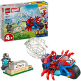 Lego Marvel 11206 Spidey sulla sua moto contro il rinoceronte