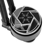 Silverstone novapeak 360 argb waterkoeling (zwart, 4 pin pwm)