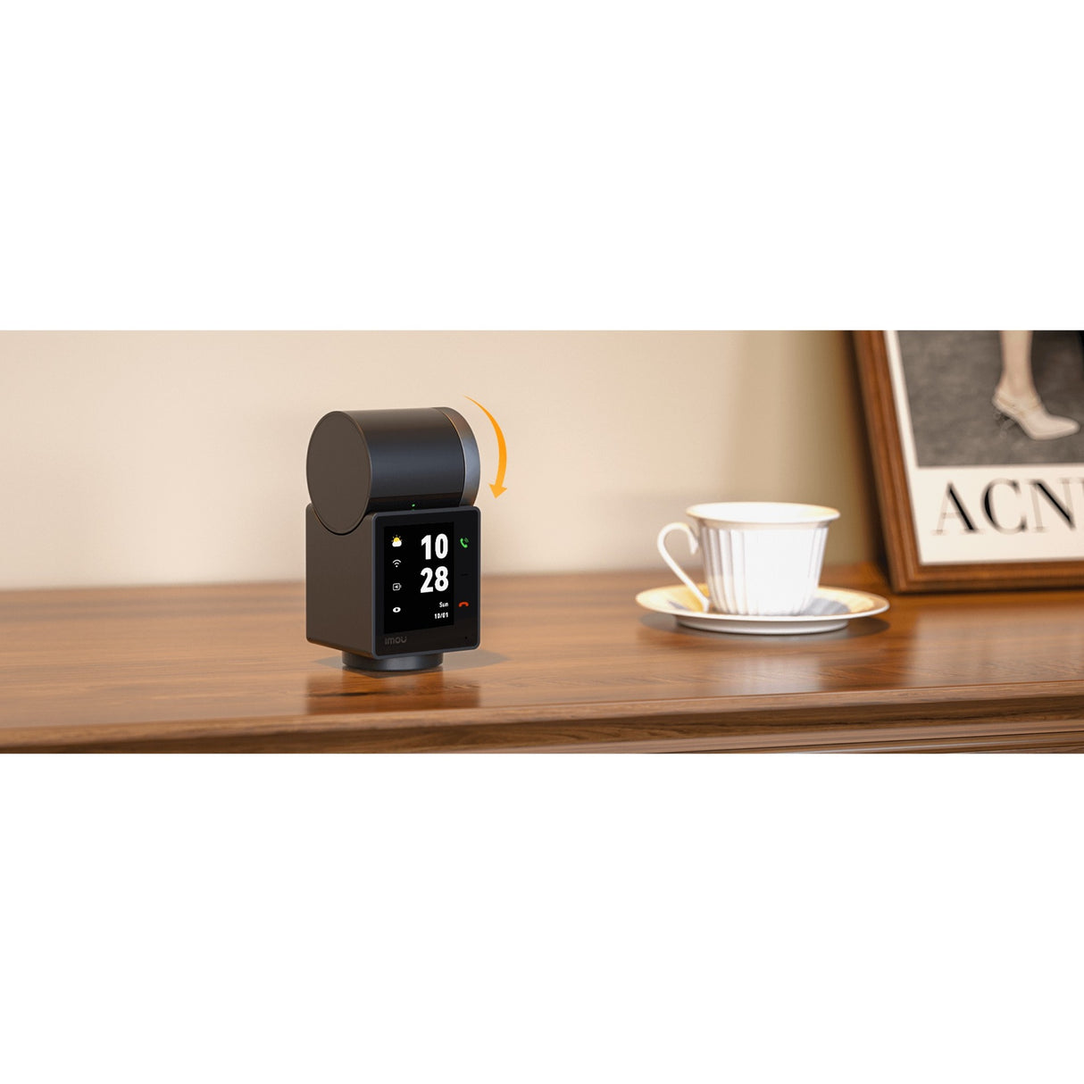 Imou Rex VT Pro security camera (black, 5 MP | 2880 x 1620 pixels)