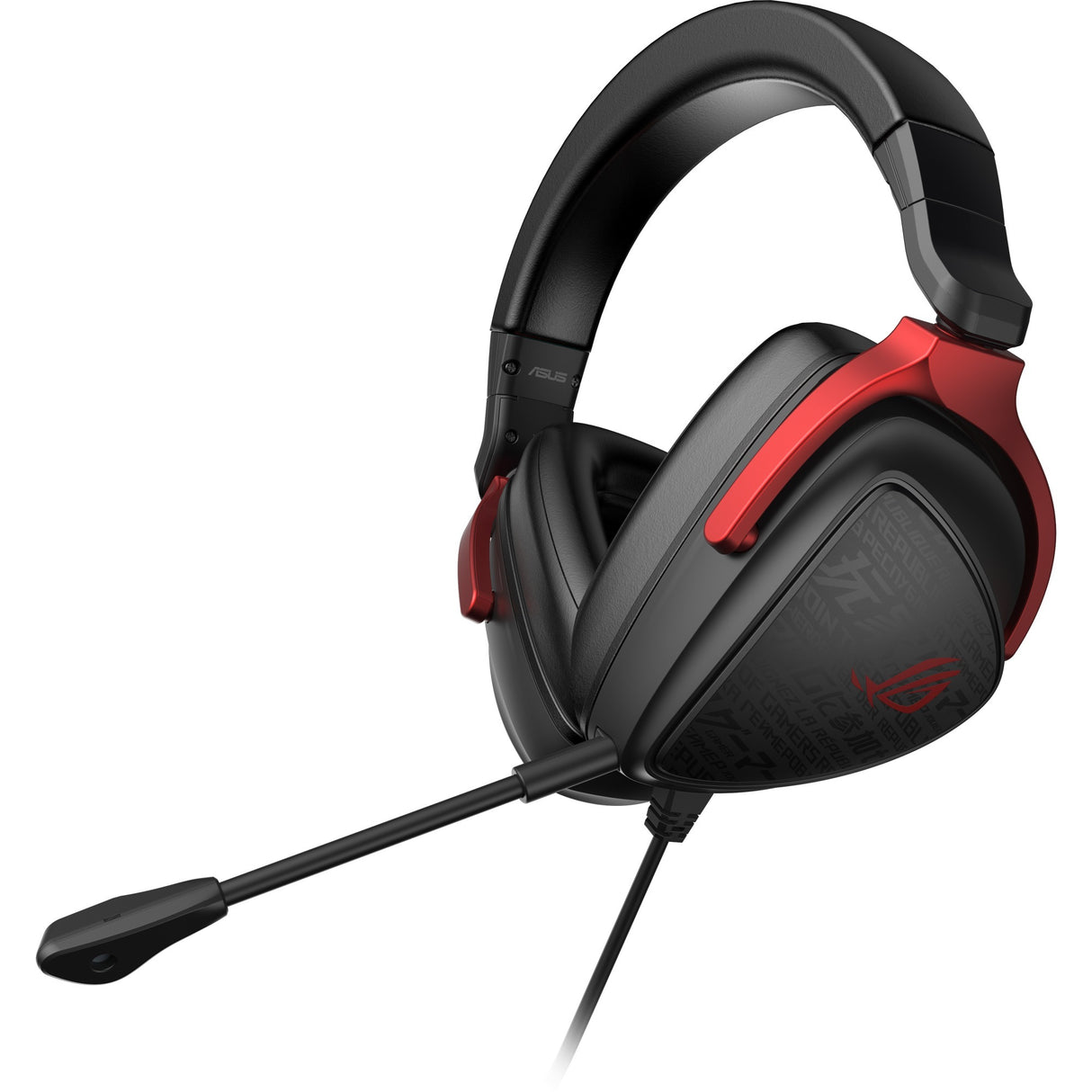 Asus ROG Delta S Core Over-Ear Gaming Headset (Black Red, PC, PlayStation 4, PlayStation 5, Xbox One, Xbox Series X|S, Nintendo Switch)