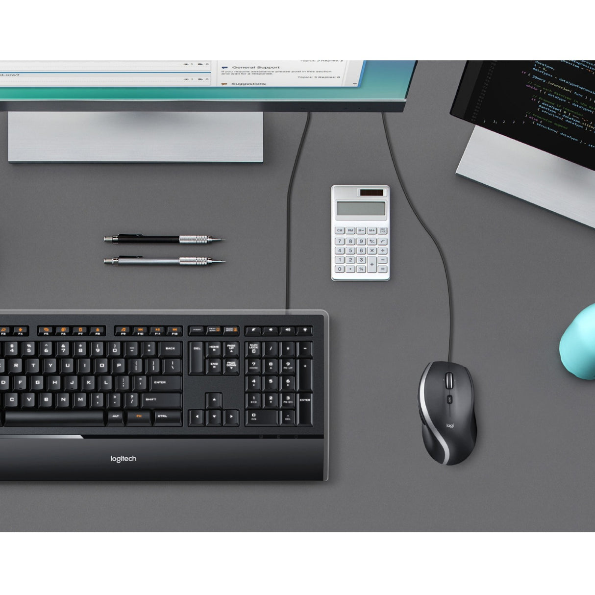„Logitech M500s“ pažangios laidinės pelės