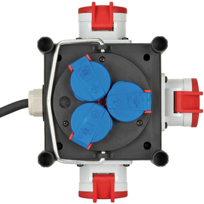Brennenstuhl Compact Rubber Current Distributor BSV 3 LS E 16 2 I