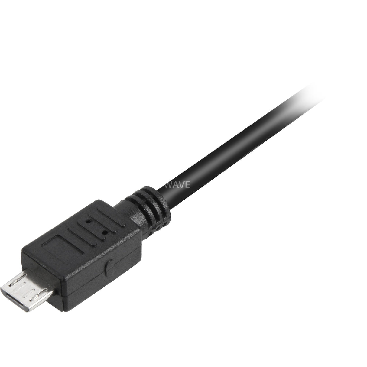Sharkoon USB-A 2.0 > mikro USB-B laidas (juodas, 1,5 metro)