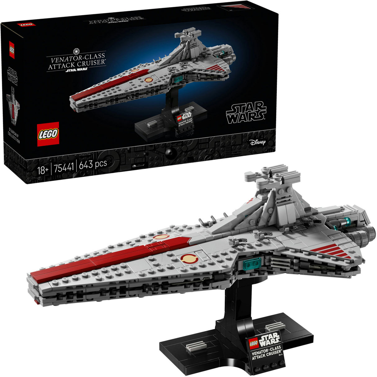 Lego star wars 75441 venator klasės atakos kreiseris
