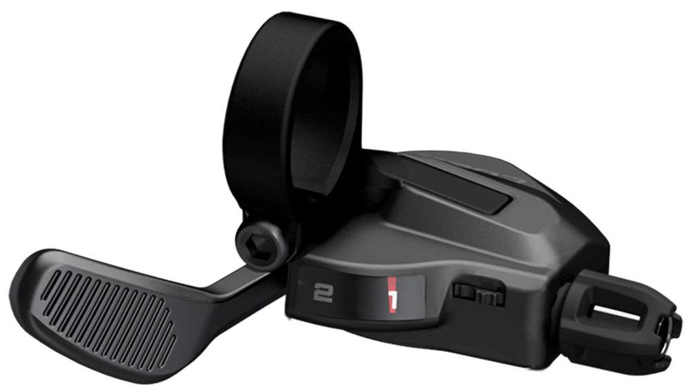 Shimano cues sl-u8000 2-speed shift lever left with optical gear display