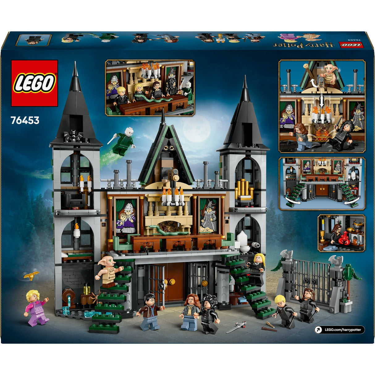 Lego 76453 la villa di harry potter malfoy