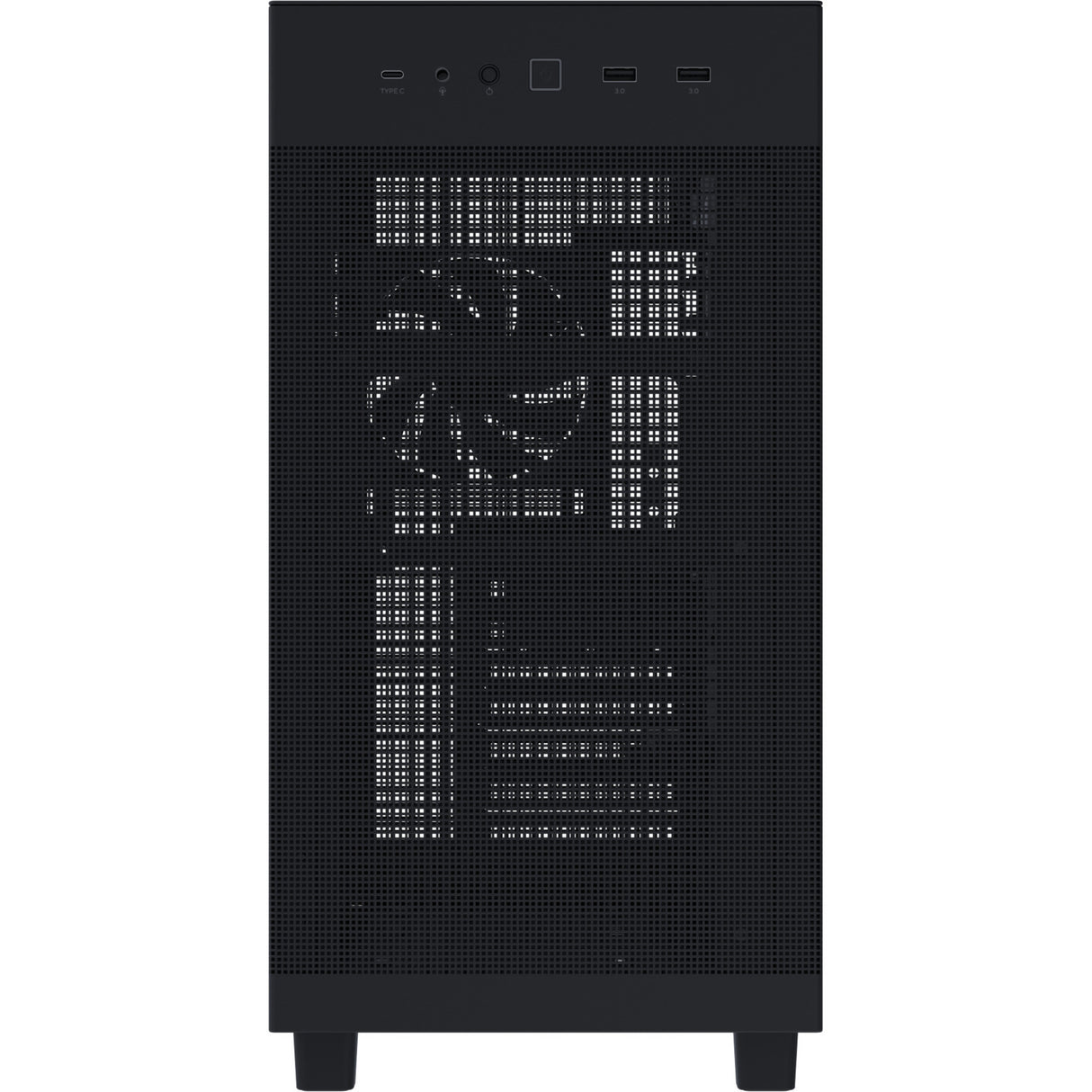 Asus Prime AP201 - Mesh Panel Micro-ATX Case (Black | 2x USB-A | 1x USB-C)