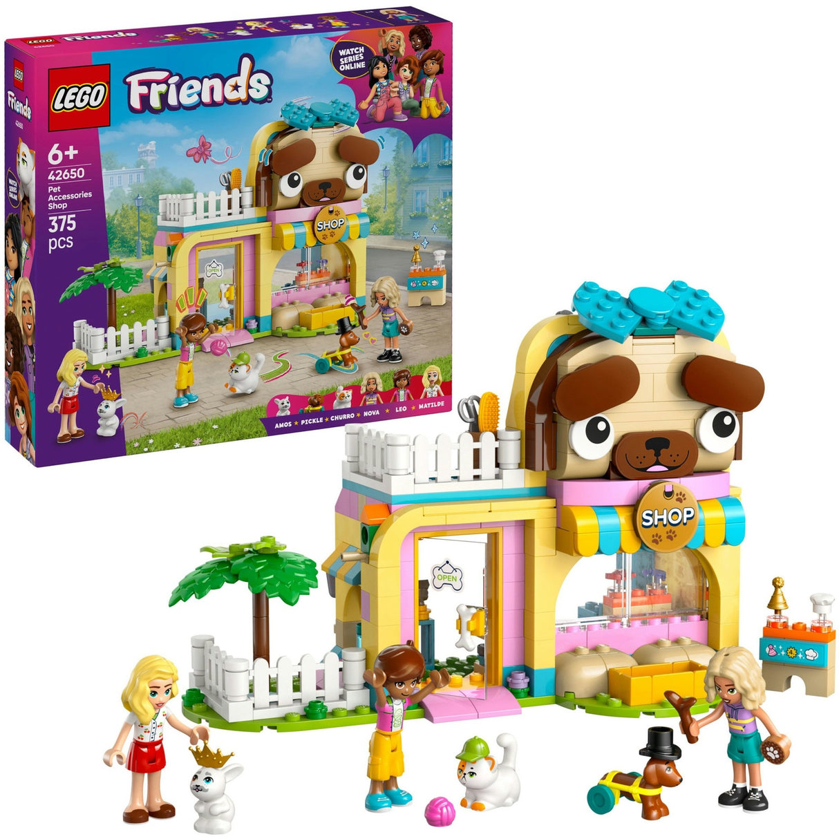 Lego friends 42650 store with animal accessories