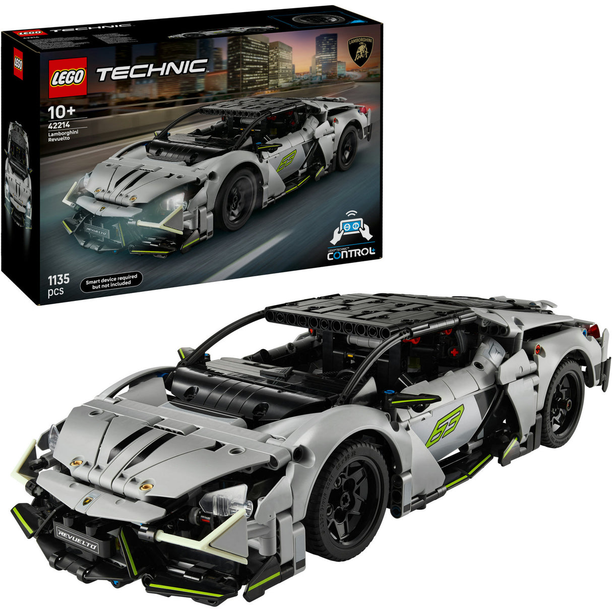 Lego technic 42214 lamborghini revuelto superurheiluauto
