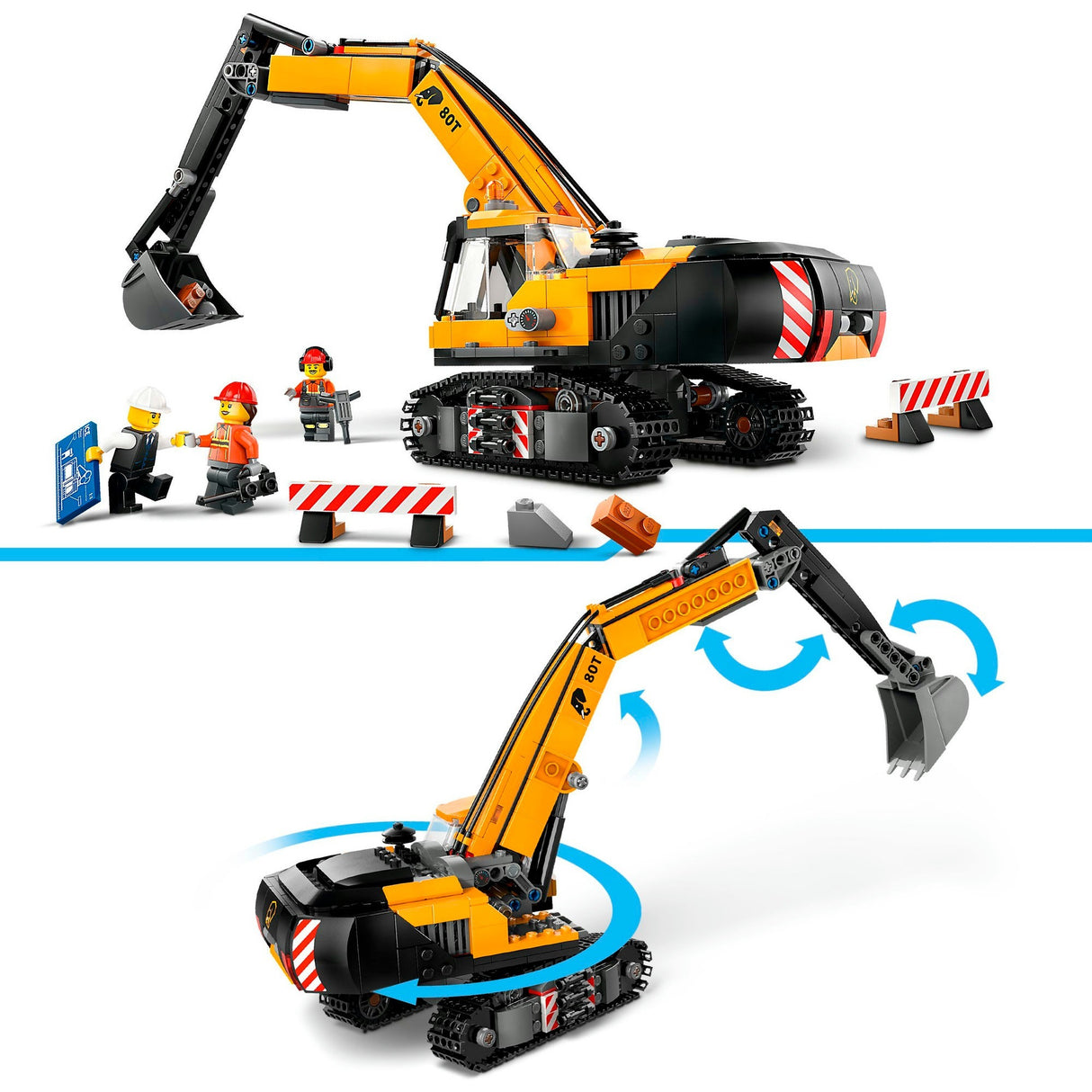 Lego City 60420 Gelbbagger