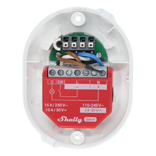 Shelly Button add-on switch (white)