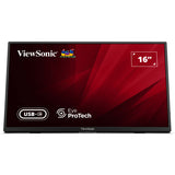 Viewsonic VA1650 letvægts bærbar skærm 16 (sort, 1x HDMI, USB-C)