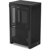 NZXT H2 Flow Mini Tower Case (Black | 2x USB-A | 1x USB-C | Tempered Glass)