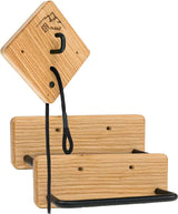 Parax u-rack bike wall mount - oak