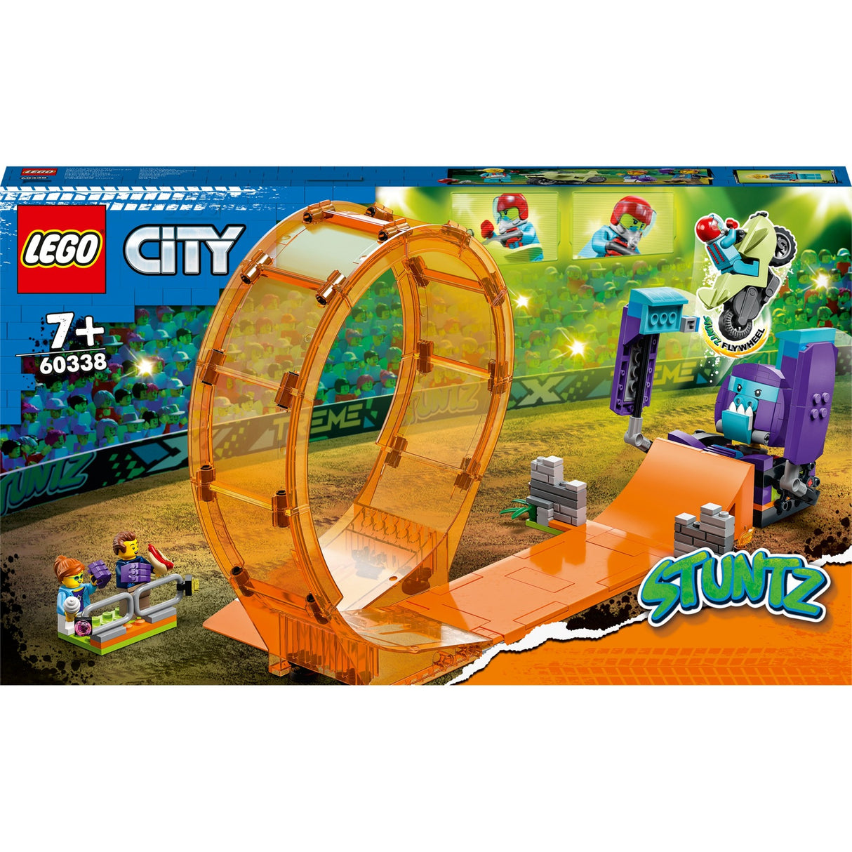 Lego city - jouet de construction en boucle de chimpanzé (60338)