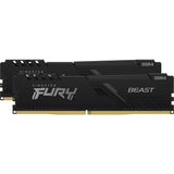 Kingston FURY 64 GB DDR4-3600 (2x 32 GB) Memory Kit (Black, KF436C18BBK2 64, Beast, XMP 2.0)