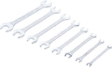 Bgs technic double open end spanner set 8 pieces