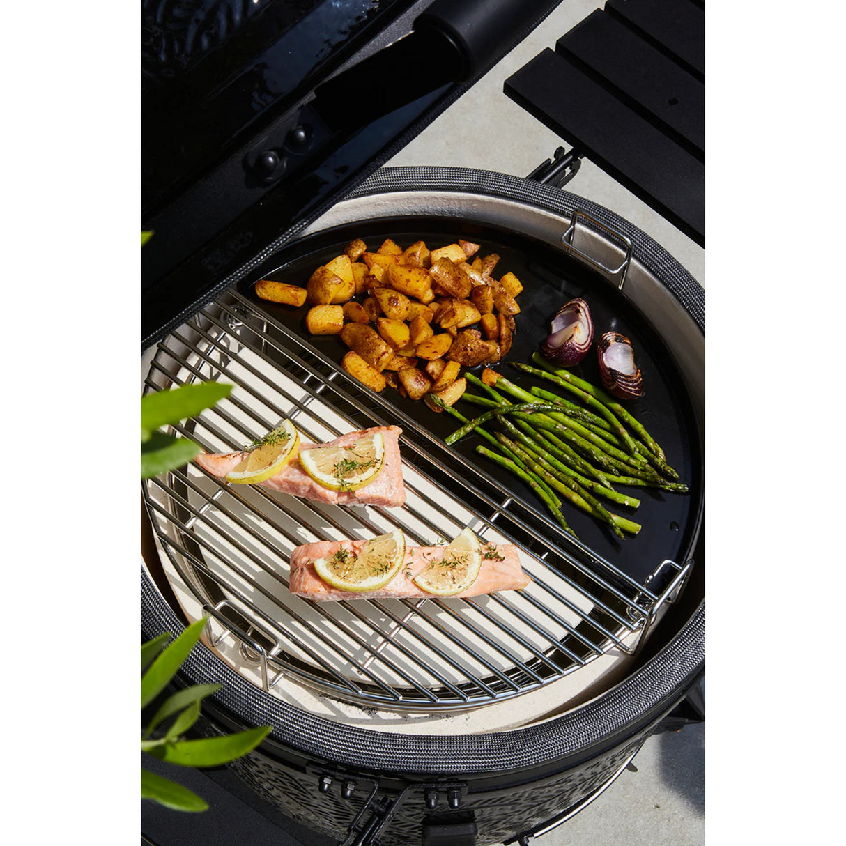 Barbecook drip pan for Kamal Large drip tray (half moon)