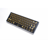 Ducky one 3 mini ansi layout barebone, toetsenbord (zwart zwart, us lay-out, 60%, rgb leds, hot swap, barebone)