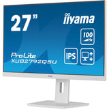 Iiyama ProLite XUB2792QSU-W6 27 monitor (white, HDMI, DisplayPort, 4x USB-A, USB-B)